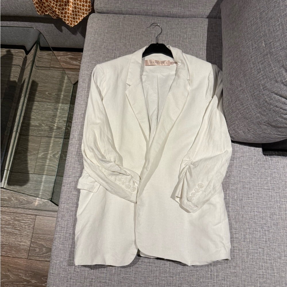 ESQUALO Cream Blazer